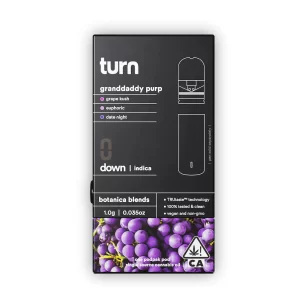 Turn Pods | GRANDDADDY PURP (Indica) 1G Pod