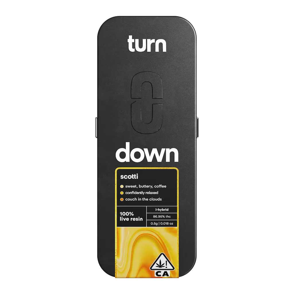 Turn Disposable | scotti 5.g Live Resin